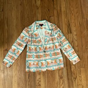 Western blazer jacket